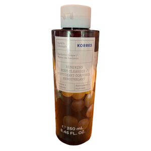 Korres Renewing Body Cleanser Santorini Grape Full Size 8.45oz New